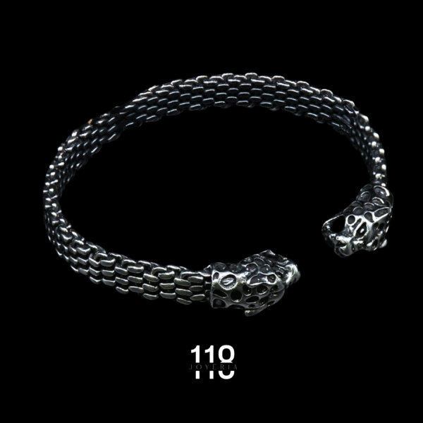 BRAZALETE TEJIDO CABEZA JAGUAR - Image 2