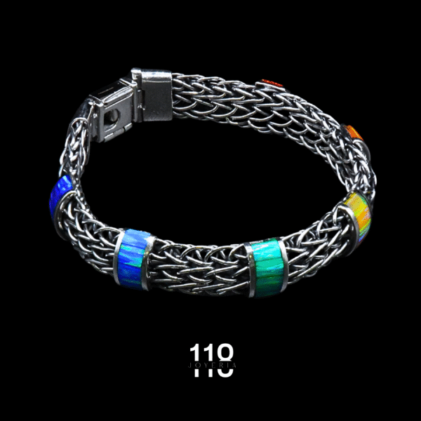 PULSERA TEJIDA CON ÓPALO - Image 2