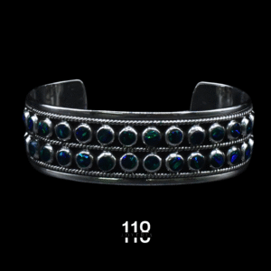 BRAZALETE DOBLE CÍRCULOS ÓPALO
