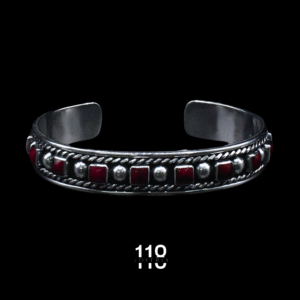 BRAZALETE DE CUADROS CON PIEDRA