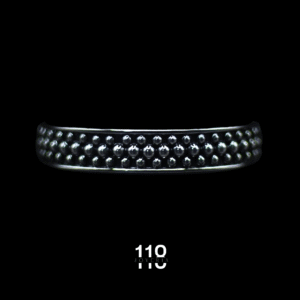 BRAZALETE OXIDADO CON CASQUILLAS