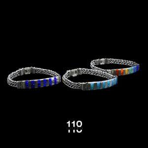 BRAZALETE LINEAS CON ÓPALO