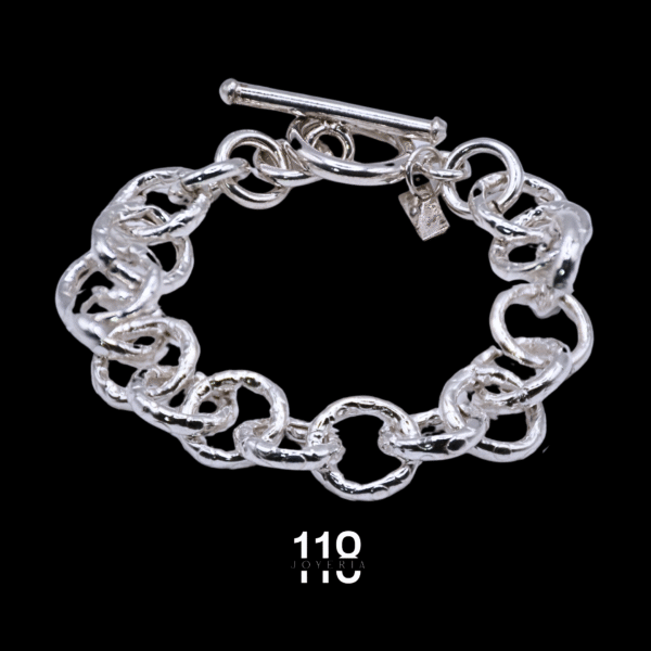 PULSERA ARGOLLAS REDONDAS GRABA