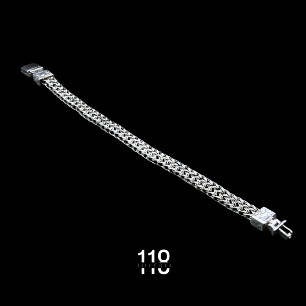 PULSERA TEJIDA TRENZADA PLANA - Image 2