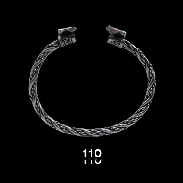 BRAZALETE TEJIDO CON COLAS DE BALLENA - Image 3