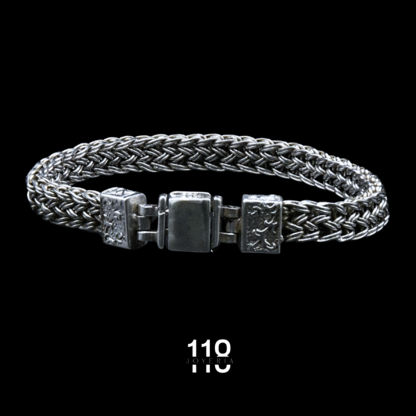 PULSERA TEJIDA TRENZADA PLANA - Image 3
