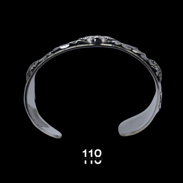 BRAZALETE DE CATRINA CORONA CON FLORES - Image 3