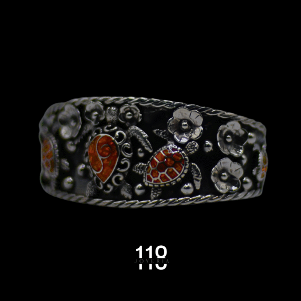 BRAZALETE DE FLORES - TORTUGA ÓPALO - Image 2