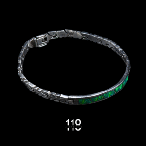 PULSERA GRECA CON BARRA DE ÓPALO