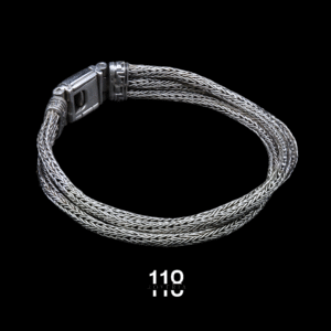PULSERA TRIPLE REDONDA TEJIDA