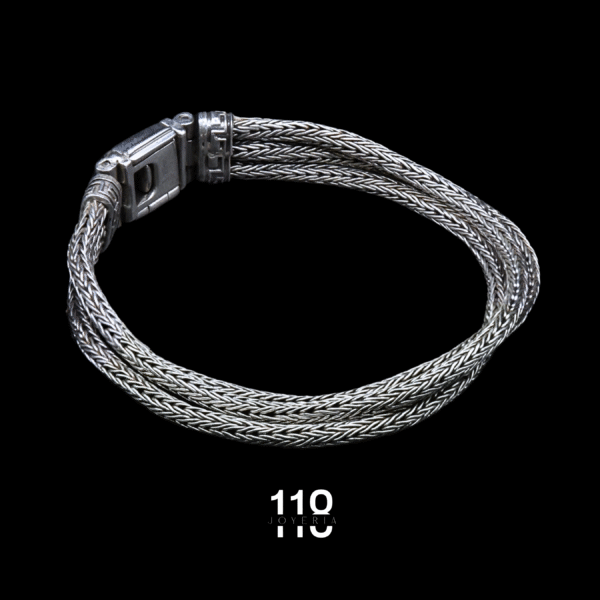 PULSERA TRIPLE REDONDA TEJIDA